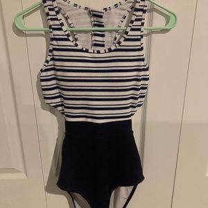 One piece bathing suit